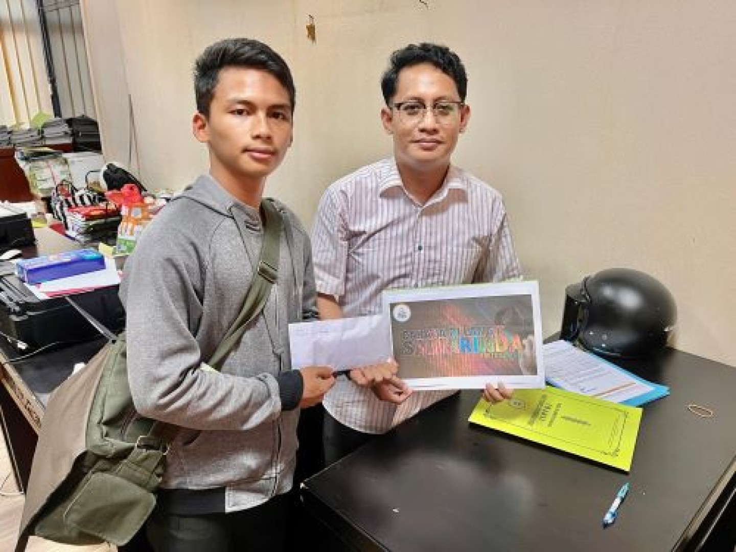 Siswa MAN 1 Juara I Lomba Drone  "CAHAYA DI LANGIT SAMARINDA"