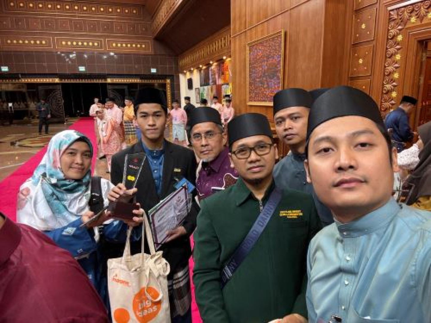 Haikal Juara I di Brunei