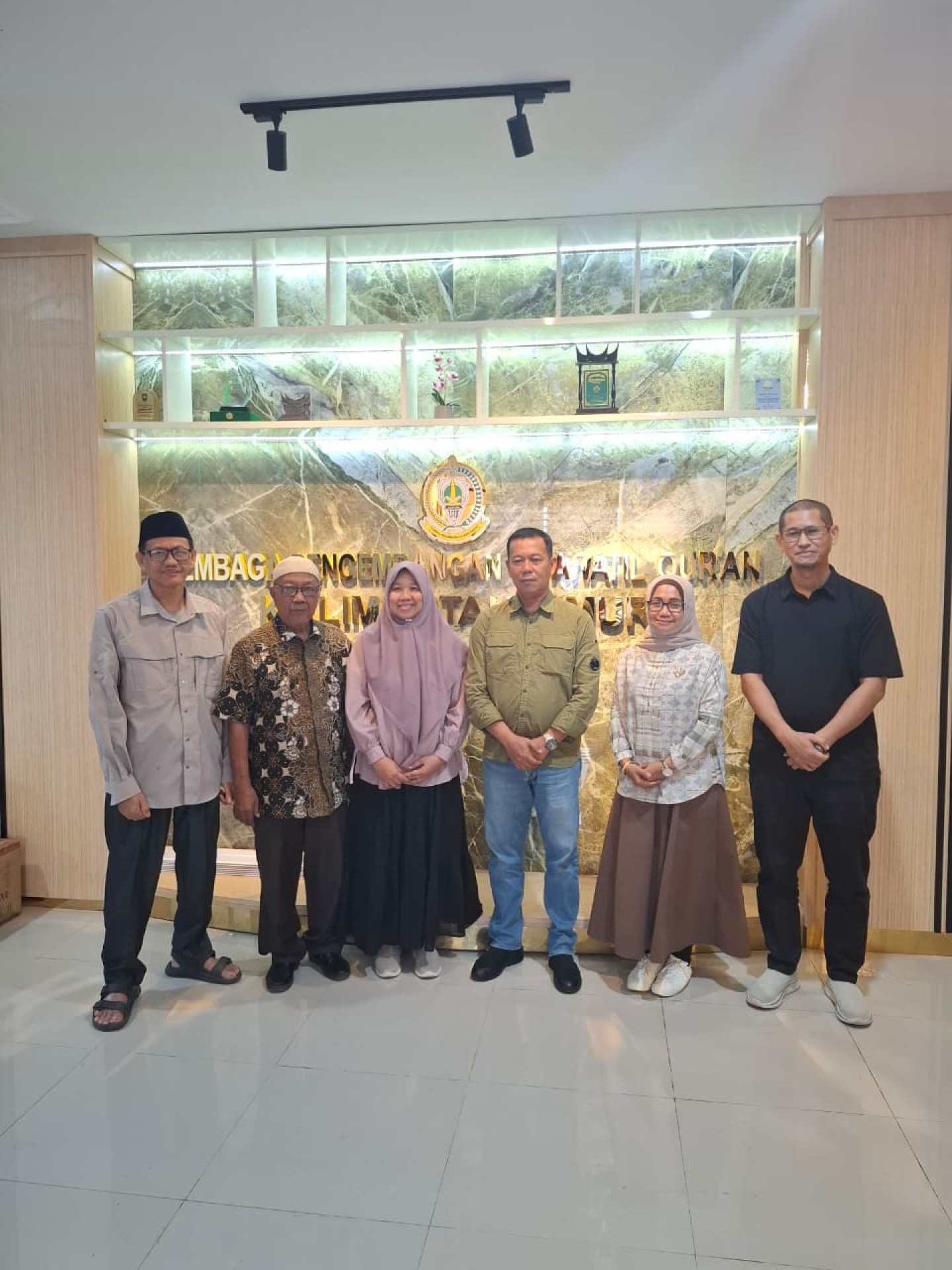 LPTQ Kaltara Kunjungi Sekretariat LPTQ Kaltim